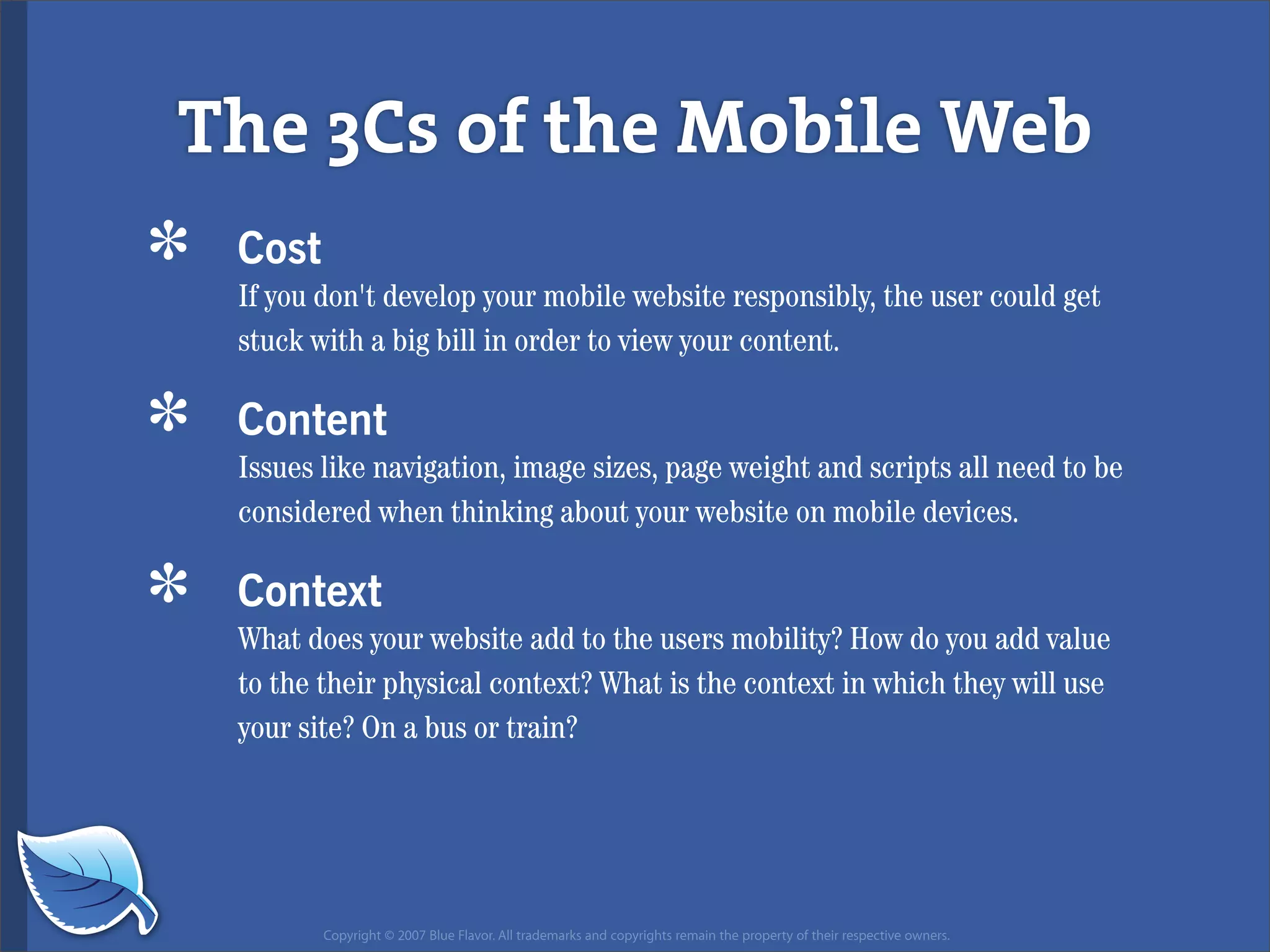 Web Design World 2007: iPhone Design and Development Workshop