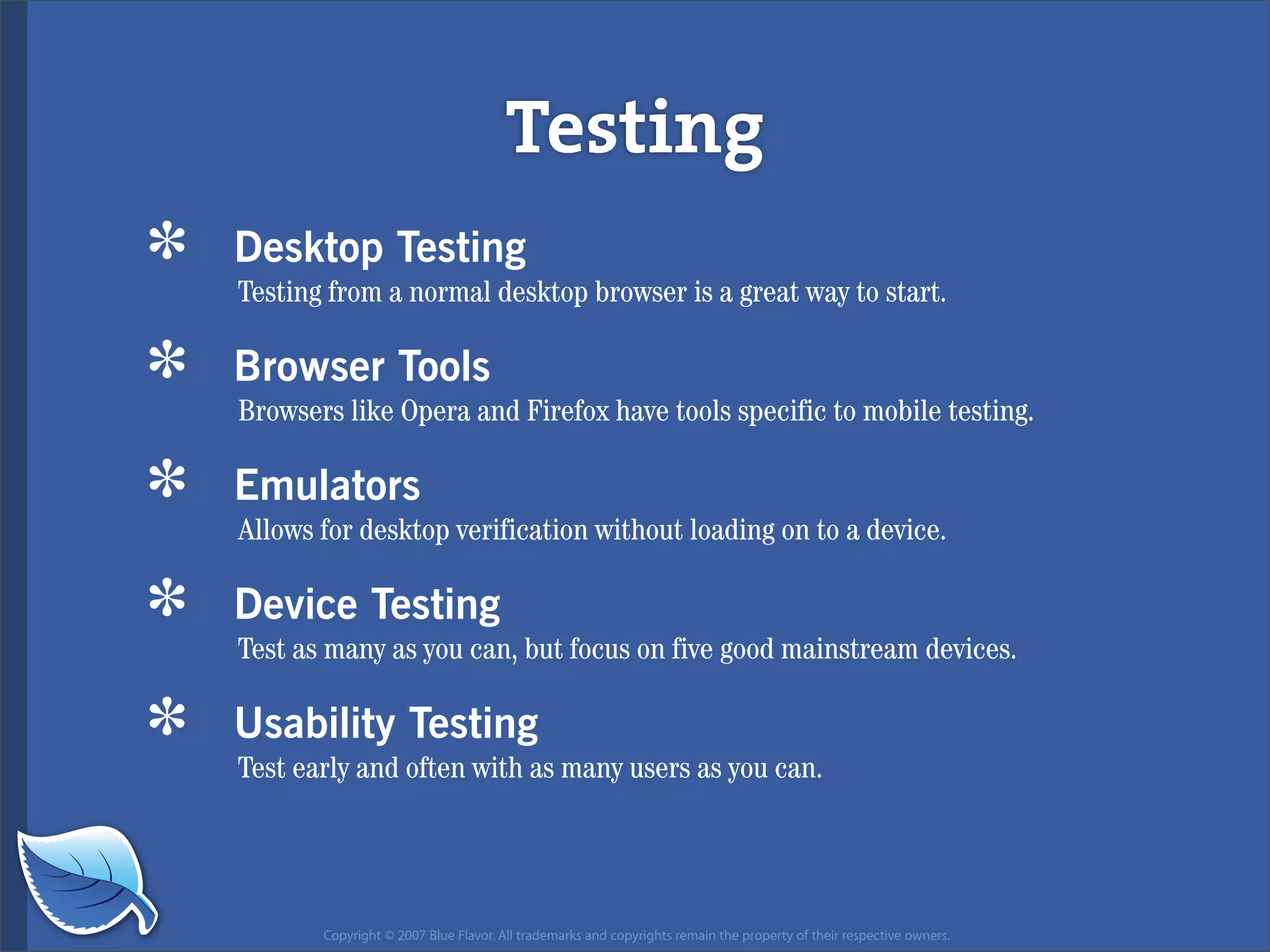 Web Design World 2007: iPhone Design and Development Workshop