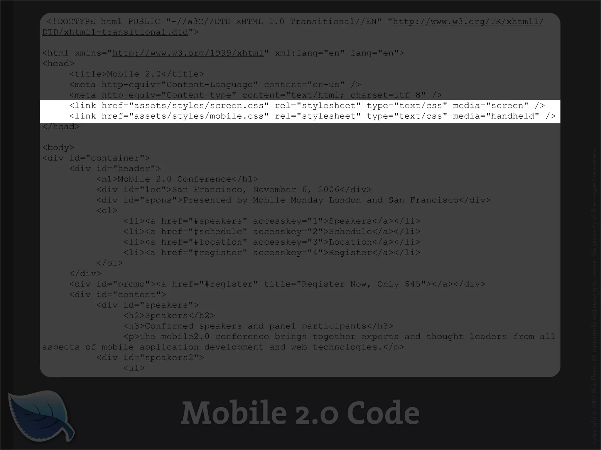 Web Design World 2007: iPhone Design and Development Workshop