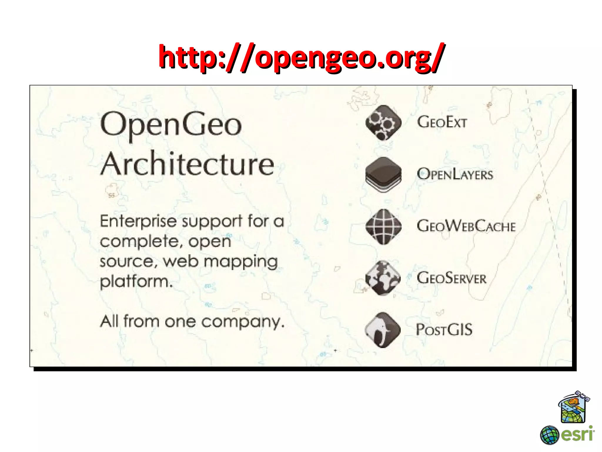 http://opengeo.org/
 