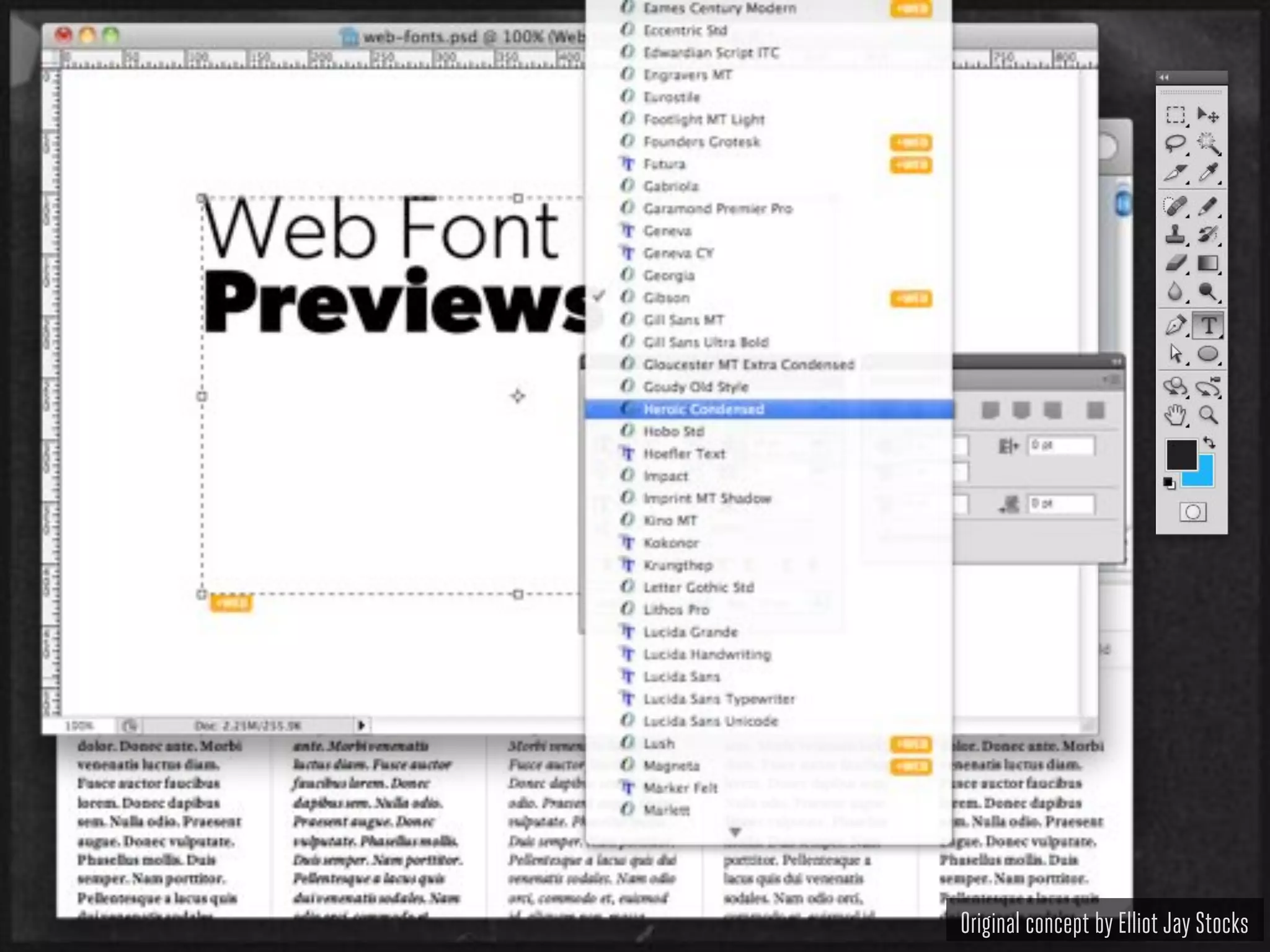 Original concept by Elliot Jay Stocks
 