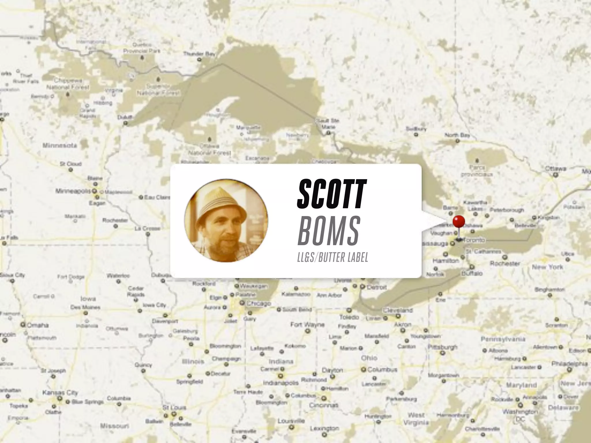 SCOTT
BOMS
LL&S/BUTTER LABEL
 