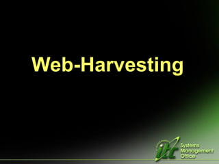 Web-Harvesting 