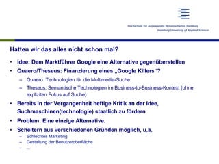 Die “lokale Kopie” des Web
Risvik, K. M., & Michelsen, R. (2002). Search engines and web dynamics. Computer Networks, 39(3), 289–302.
 