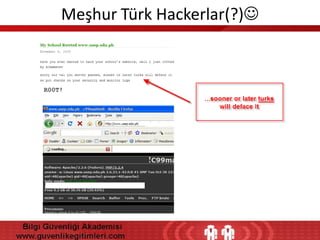 Meşhur Türk Hackerlar(?)

 
