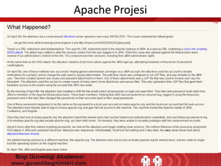 Apache Projesi

 