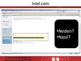 Intel.com

•Neden?
•Nasıl?

 