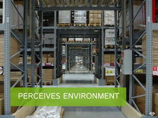 PERCEIVES ENVIRONMENT

 
