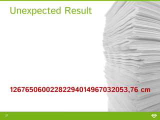 Unexpected Result

12676506002282294014967032053,76 cm

37

 