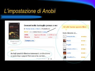 L’impostazione di Anobii 