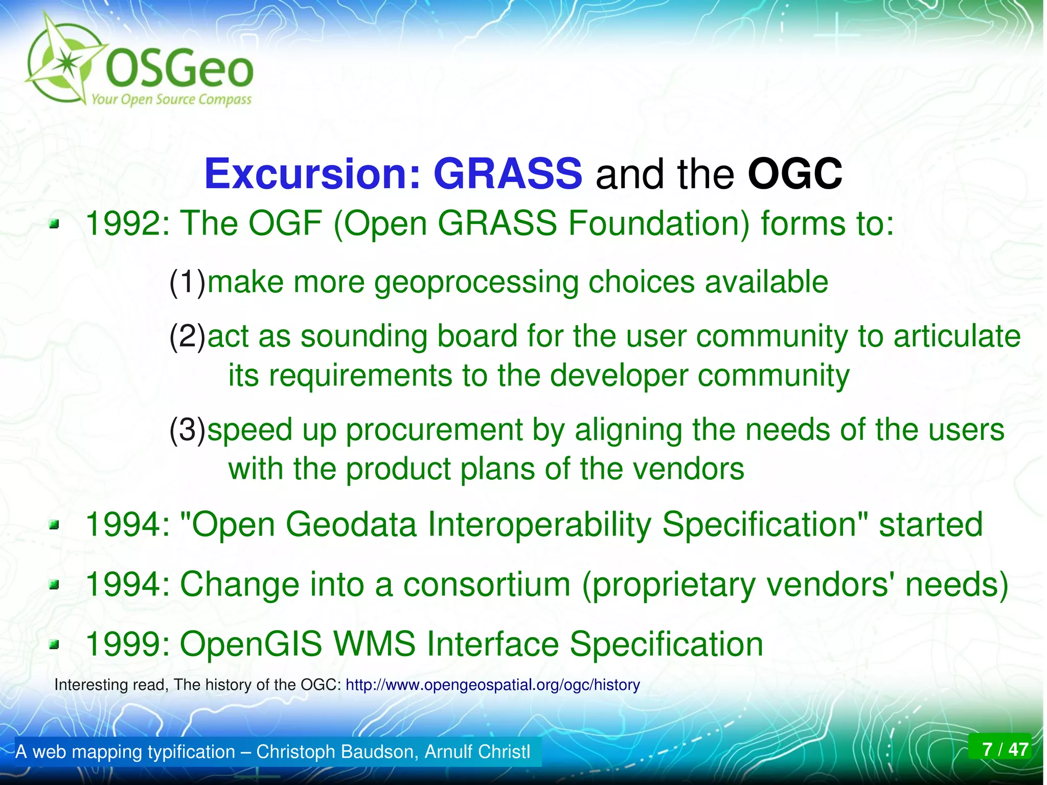 OSGeo Web Mapping Software Comparison - OSGeo Web Mapping Software Comparison 7 2048 