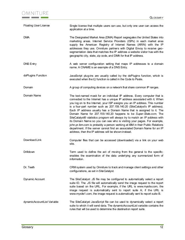 dom sub contract template free web metric glossary omniture dom sub contract template free web metric glossary omniture