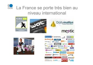 La France se porte très bien au
niveau international
 