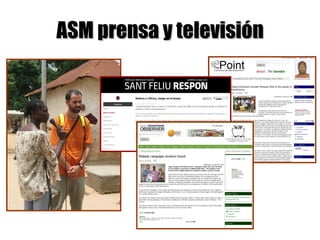 ASM prensa y televisión 