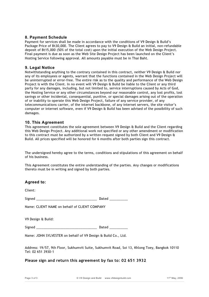 flooring contract template