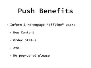 Web Push API | PDF