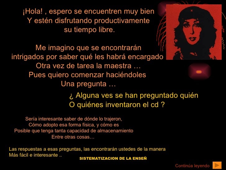 WEB QUEST ¿ QUIEN CREO EL CD