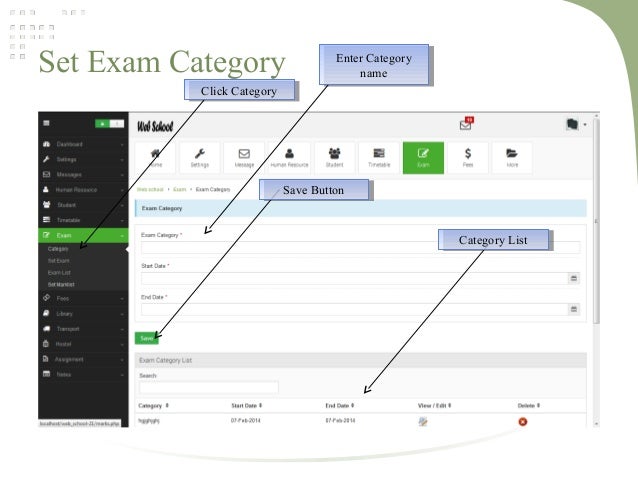 Web School ERP User Manual