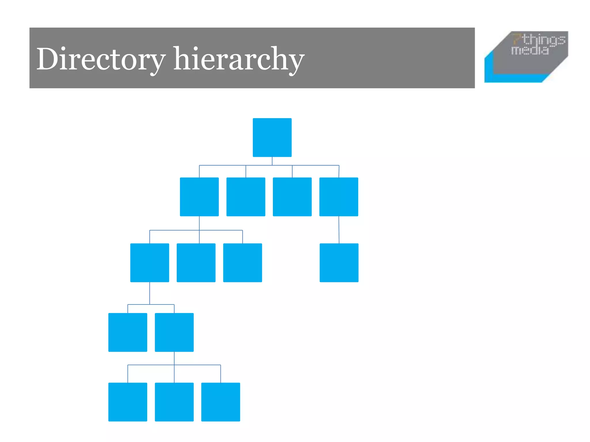 Directory hierarchy
 