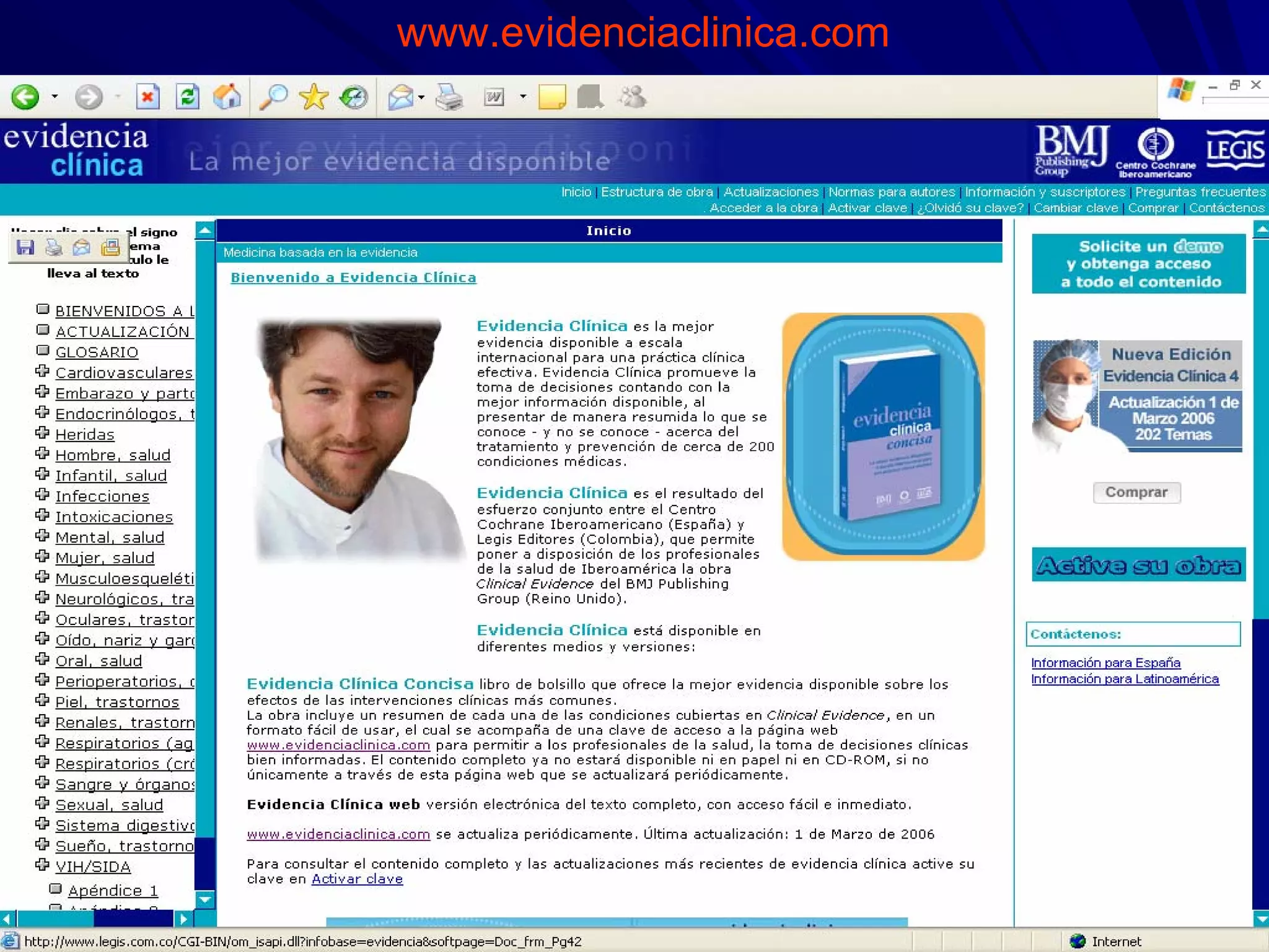 www.evidenciaclinica.com




     josefrancisco.garcia.easp@
         juntadeandalucia.es
 