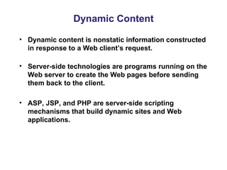 Web Server Hardware and Software | PPT