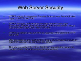 Web Server(Apache), | PPT