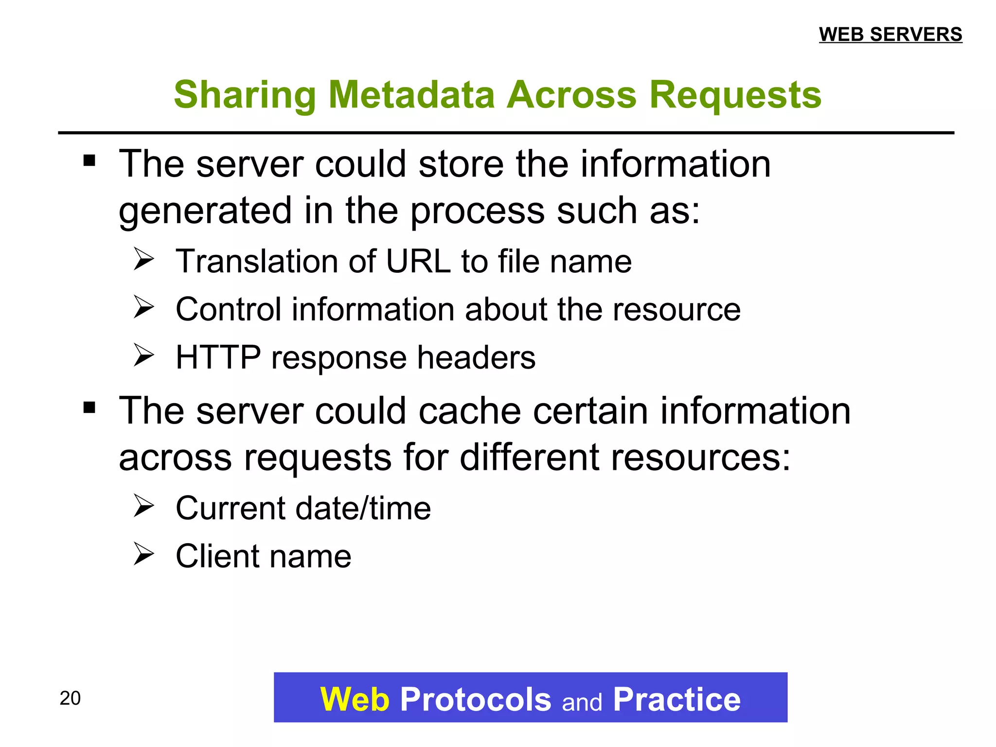 Web Servers (ppt) | PPT