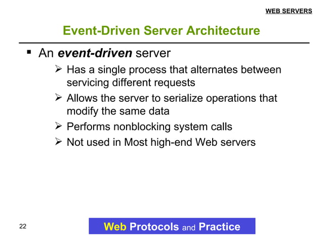 Web Servers (ppt) | PPT | Web Hosting | Internet