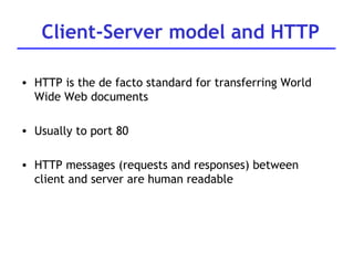 Modelo Http Web servers | PPT