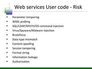 Web Services Hacking and Security