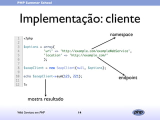 Web Services (in portuguese)