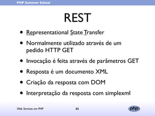 Web Services (in portuguese)