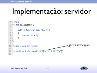 Web Services (in portuguese)