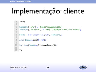 Web Services (in portuguese)