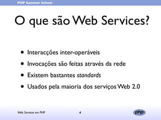 Web Services (in portuguese)