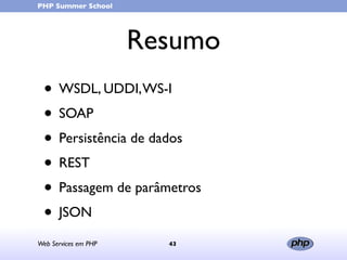 Web Services (in portuguese)