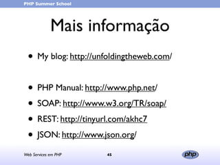 Web Services (in portuguese)
