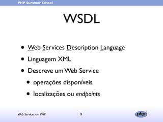Web Services (in portuguese)