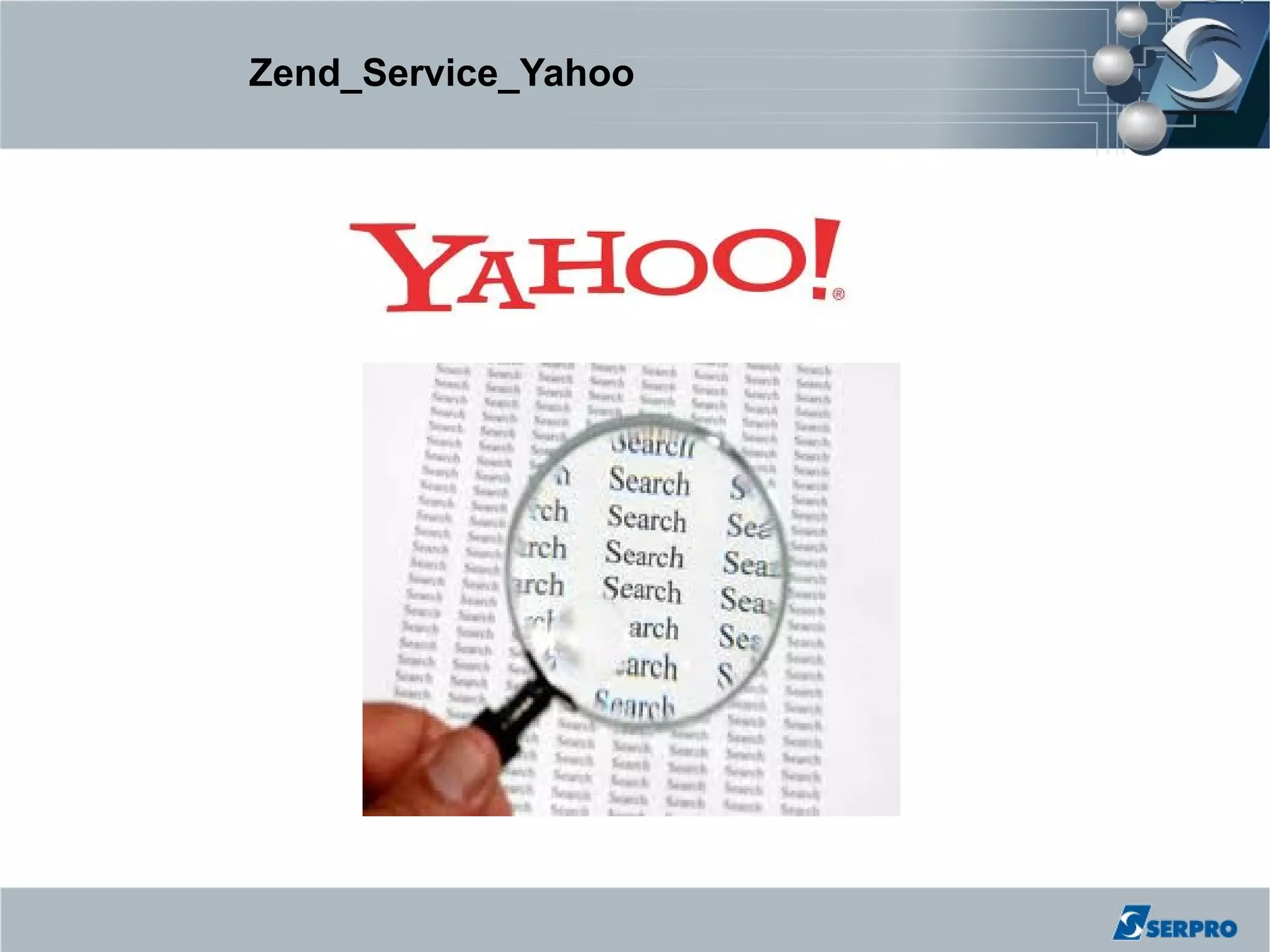 Zend_Service_Yahoo
 