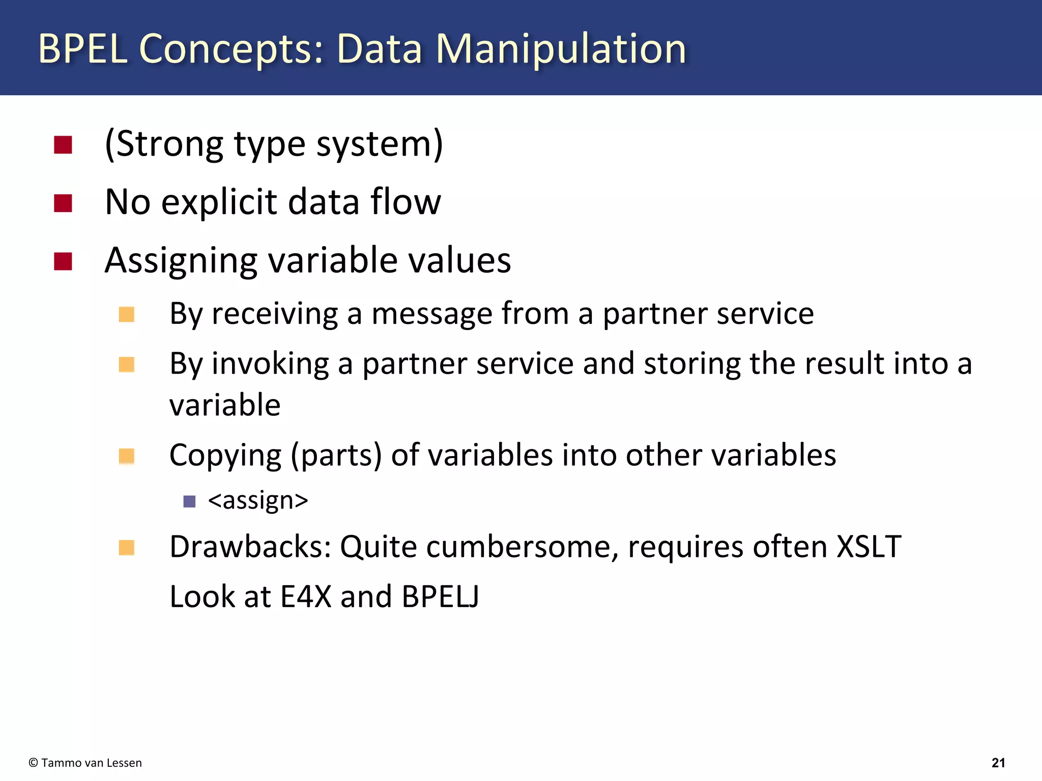 Web Services Orchestration with BPEL 2.0