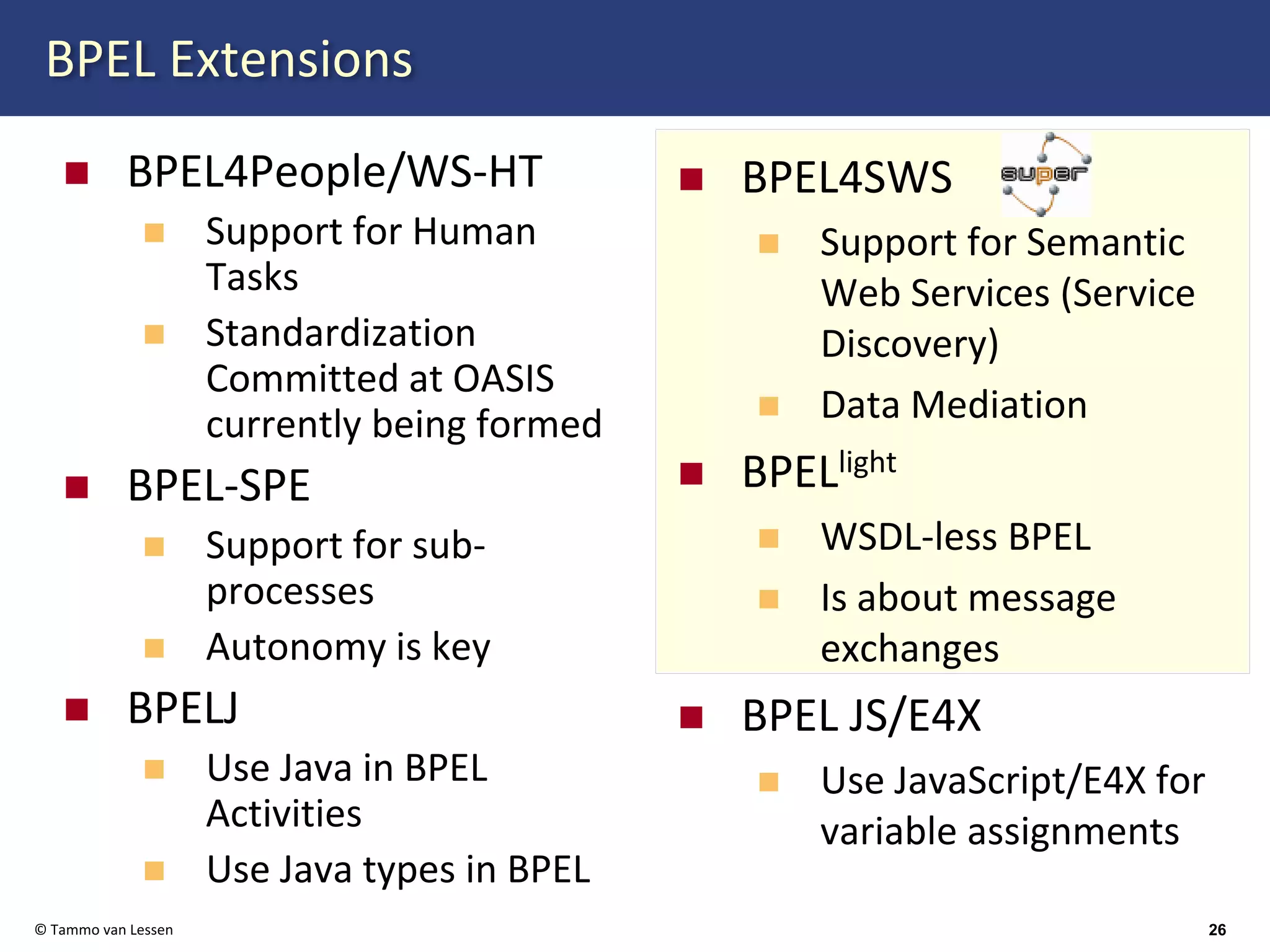 Web Services Orchestration with BPEL 2.0