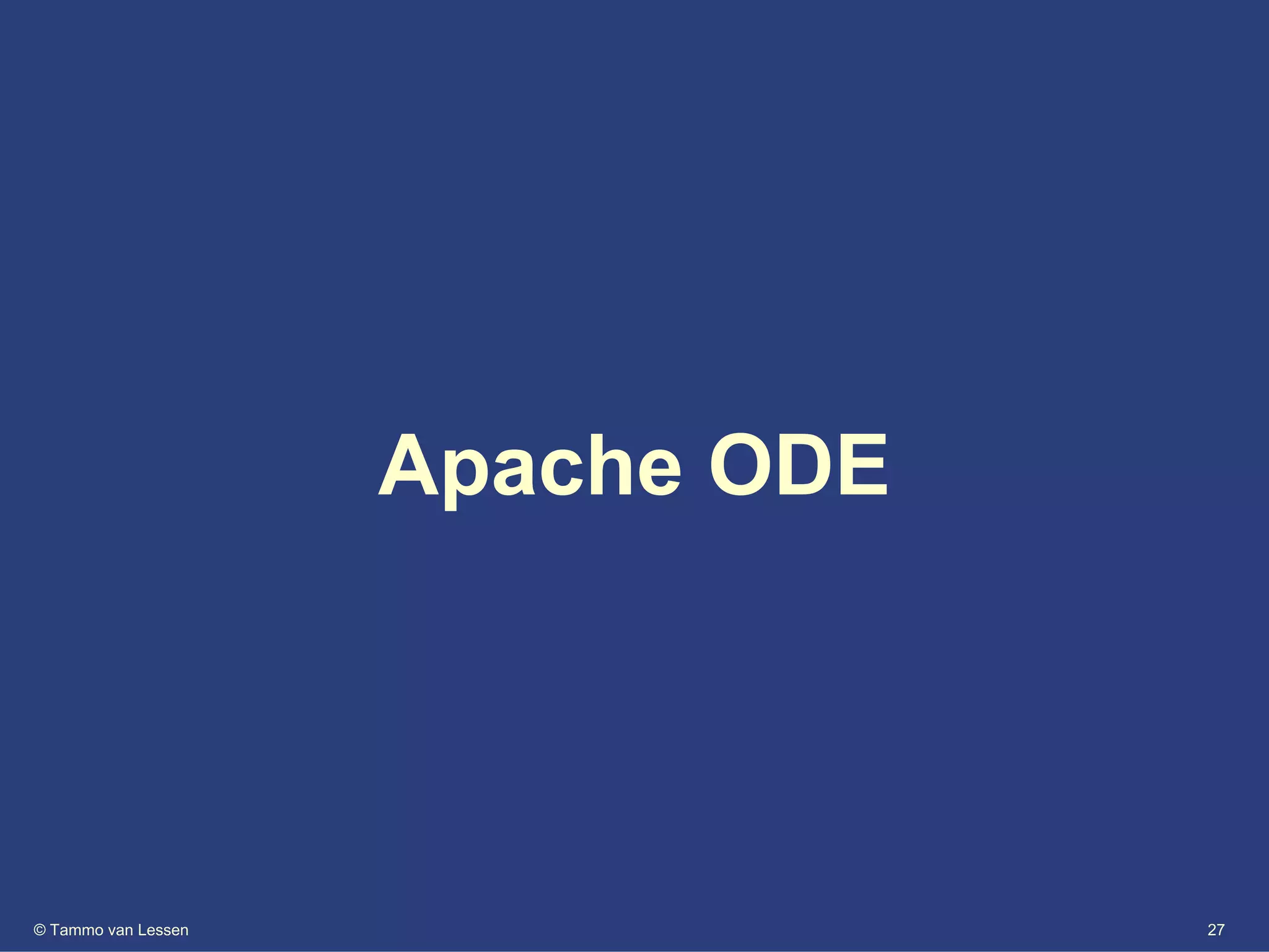 Web Services Orchestration with BPEL 2.0