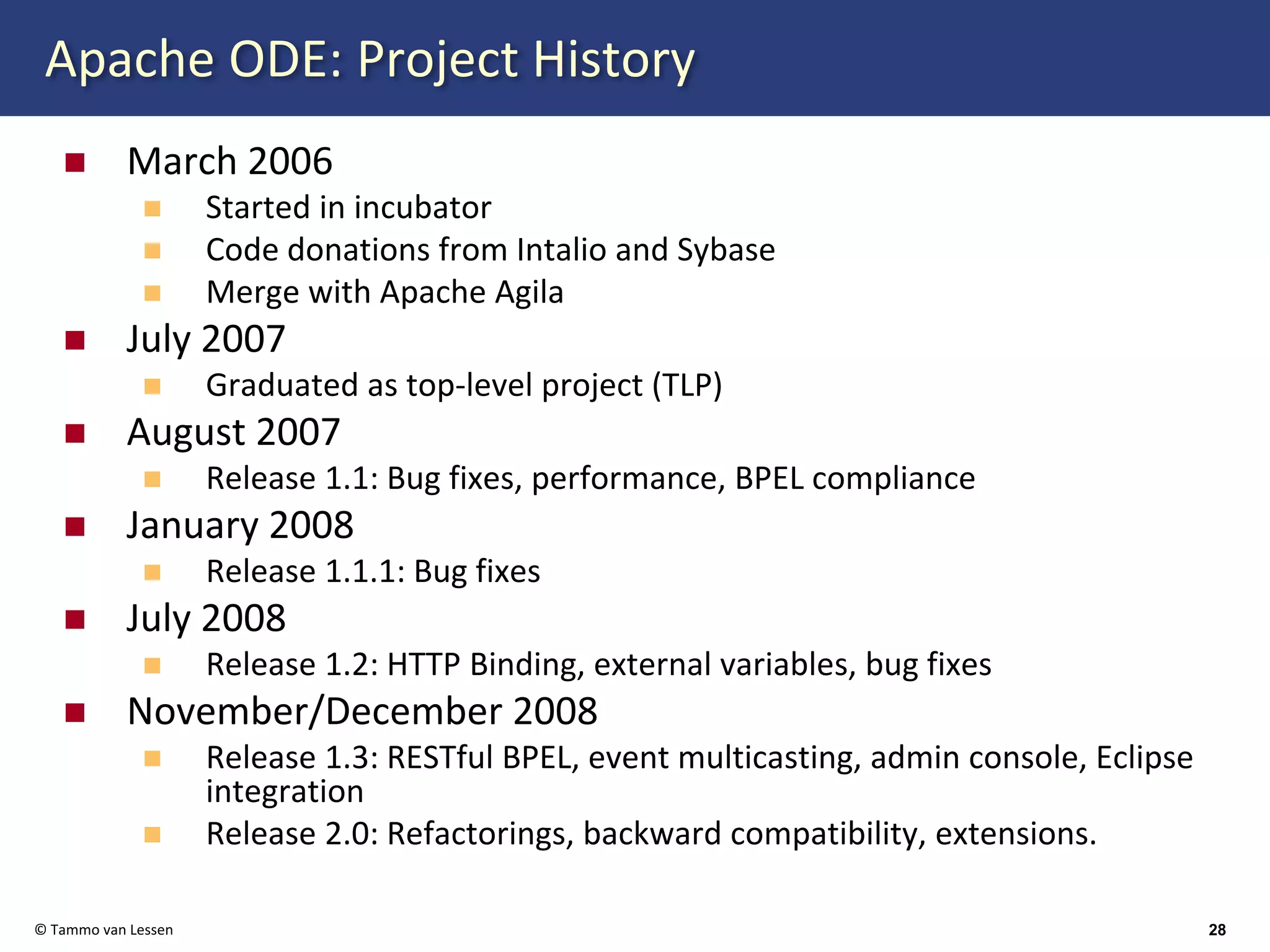 Web Services Orchestration with BPEL 2.0