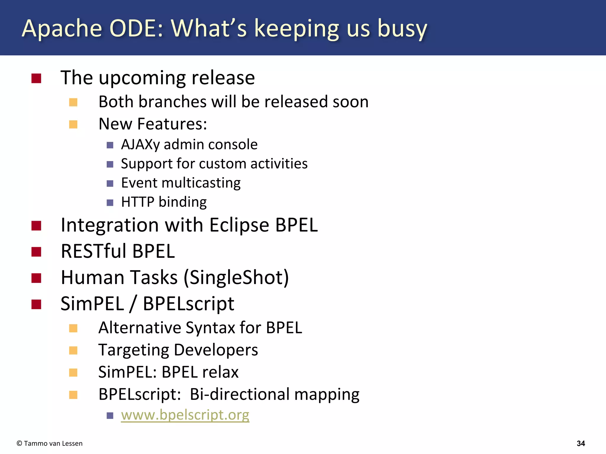 Web Services Orchestration with BPEL 2.0