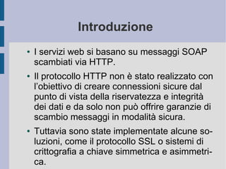 Web Services Security