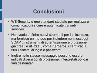 Web Services Security