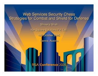 Web Services Security Chess (RSA)