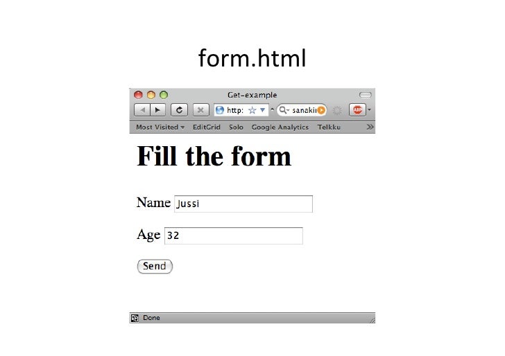 Intro to Dynamic Web Pages