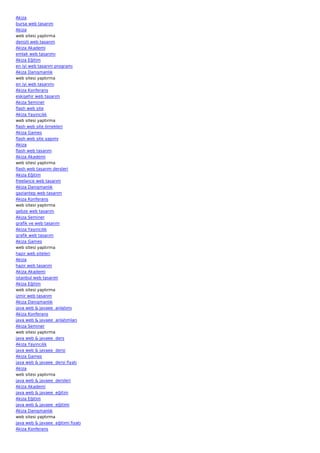 Akiza
bursa web tasarım
Akiza
web sitesi yaptırma
denizli web tasarım
Akiza Akademi
emlak web tasarımı
Akiza Eğitim
en iyi web tasarım programı
Akiza Danışmanlık
web sitesi yaptırma
en iyi web tasarımı
Akiza Konferans
eskişehir web tasarım
Akiza Seminer
flash web site
Akiza Yayıncılık
web sitesi yaptırma
flash web site örnekleri
Akiza Games
flash web site yapımı
Akiza
flash web tasarım
Akiza Akademi
web sitesi yaptırma
flash web tasarım dersleri
Akiza Eğitim
freelance web tasarım
Akiza Danışmanlık
gaziantep web tasarım
Akiza Konferans
web sitesi yaptırma
gebze web tasarım
Akiza Seminer
grafik ve web tasarım
Akiza Yayıncılık
grafik web tasarım
Akiza Games
web sitesi yaptırma
hazır web siteleri
Akiza
hazır web tasarım
Akiza Akademi
istanbul web tasarım
Akiza Eğitim
web sitesi yaptırma
izmir web tasarım
Akiza Danışmanlık
java web & javaee  anlatımı
Akiza Konferans
java web & javaee  anlatımları
Akiza Seminer
web sitesi yaptırma
java web & javaee  ders
Akiza Yayıncılık
java web & javaee  dersi
Akiza Games
java web & javaee  dersi fiyatı
Akiza
web sitesi yaptırma
java web & javaee  dersleri
Akiza Akademi
java web & javaee  eğitim
Akiza Eğitim
java web & javaee  eğitimi
Akiza Danışmanlık
web sitesi yaptırma
java web & javaee  eğitimi fiyatı
Akiza Konferans
 