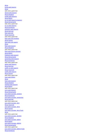 Akiza
bursa web tasarım
Akiza
web sitesi yaptırmak
denizli web tasarım
Akiza Akademi
emlak web tasarımı
Akiza Eğitim
en iyi web tasarım programı
Akiza Danışmanlık
web sitesi yaptırmak
en iyi web tasarımı
Akiza Konferans
eskişehir web tasarım
Akiza Seminer
flash web site
Akiza Yayıncılık
web sitesi yaptırmak
flash web site örnekleri
Akiza Games
flash web site yapımı
Akiza
flash web tasarım
Akiza Akademi
web sitesi yaptırmak
flash web tasarım dersleri
Akiza Eğitim
freelance web tasarım
Akiza Danışmanlık
gaziantep web tasarım
Akiza Konferans
web sitesi yaptırmak
gebze web tasarım
Akiza Seminer
grafik ve web tasarım
Akiza Yayıncılık
grafik web tasarım
Akiza Games
web sitesi yaptırmak
hazır web siteleri
Akiza
hazır web tasarım
Akiza Akademi
istanbul web tasarım
Akiza Eğitim
web sitesi yaptırmak
izmir web tasarım
Akiza Danışmanlık
java web & javaee  anlatımı
Akiza Konferans
java web & javaee  anlatımları
Akiza Seminer
web sitesi yaptırmak
java web & javaee  ders
Akiza Yayıncılık
java web & javaee  dersi
Akiza Games
java web & javaee  dersi fiyatı
Akiza
web sitesi yaptırmak
java web & javaee  dersleri
Akiza Akademi
java web & javaee  eğitim
Akiza Eğitim
java web & javaee  eğitimi
Akiza Danışmanlık
web sitesi yaptırmak
java web & javaee  eğitimi fiyatı
Akiza Konferans
 